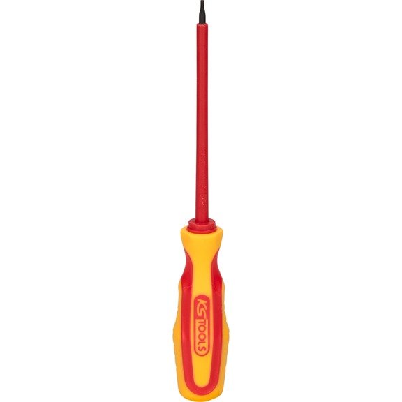 Screwdriver with protective insulation for internal TX screws, T7 - Screwdriver with protective insulation for internal TX screws