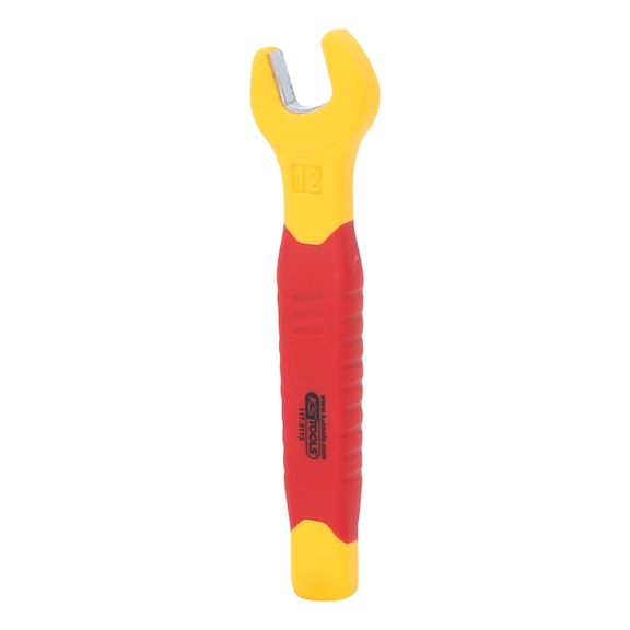 Insulated open-end wrench, 12 mm 117.5112 - Insulated open-end wrench
