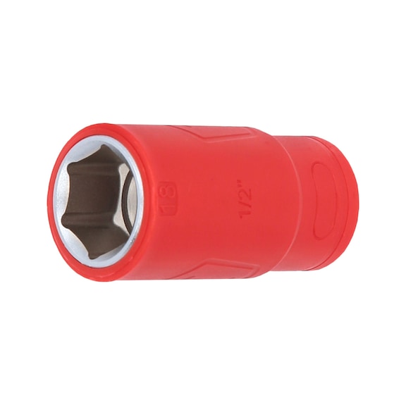1/2 inch insulated socket, 13 mm 117.5313 - 1/2 inch insulated socket