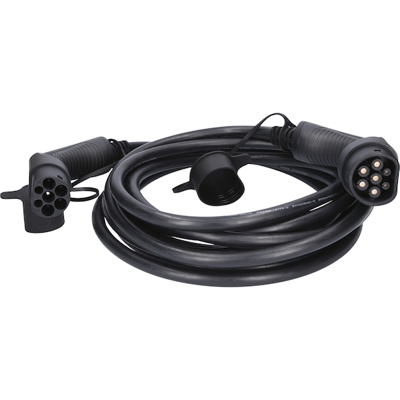 Charging cable Type 2 to Type 2, 3 phases, max. 22 kW, 32 A, 400 V, Mode 3, (8 m) - Charging cable/adapter