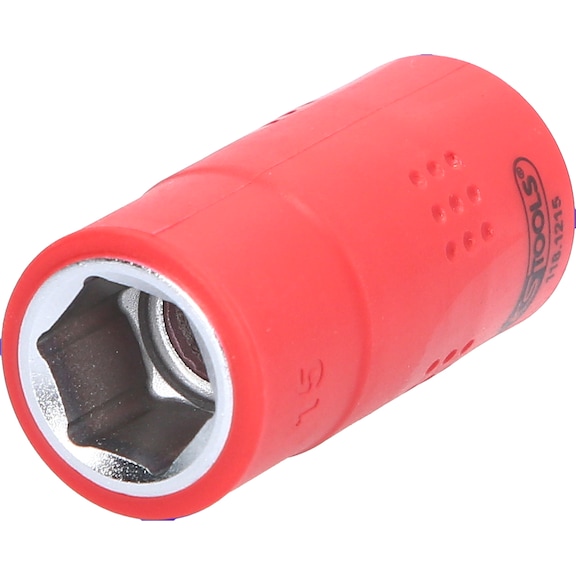 1/2 inch insulated socket, 15 mm - 1/2 inch insulated socket