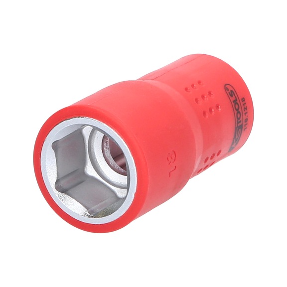 1/2 inch insulated socket, 18 mm - 1/2 inch insulated socket