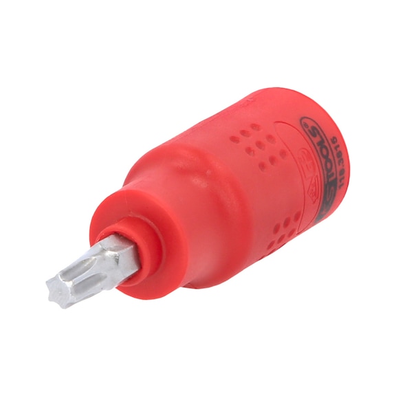 3/8 inch insulated bit socket TX, T30, 60 mm - 3/8 inch insulated bit socket TX