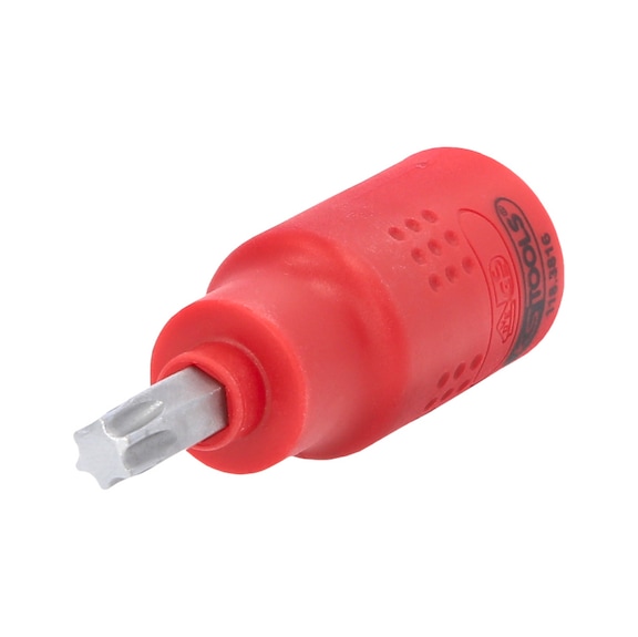 3/8 inch insulated bit socket TX, T40, 60 mm - 3/8 inch insulated bit socket TX
