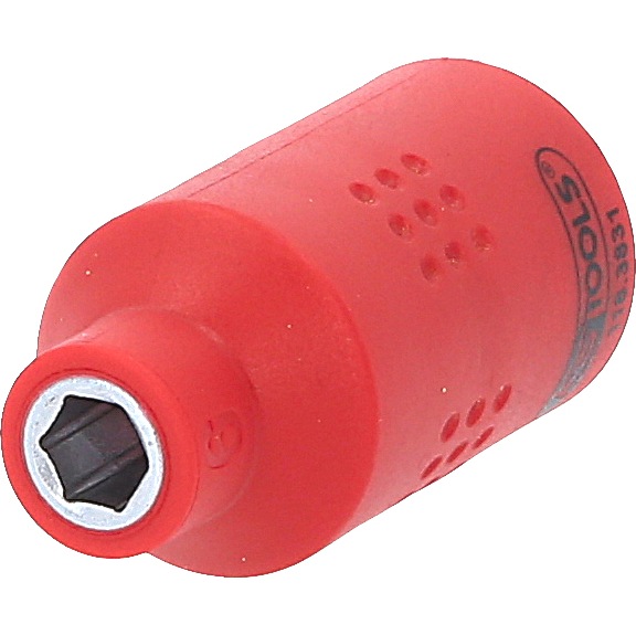 3/8 inch insulated socket, 6 mm - 3/8 inch insulated socket