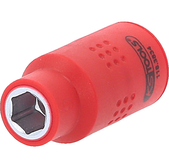 3/8 inch insulated socket, 9 mm - 3/8 inch insulated socket