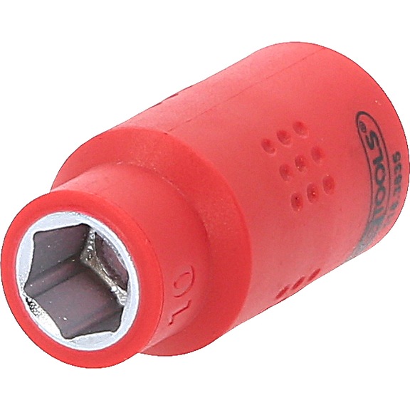 KS TOOLS 3/8 inch insulated socket, 10 mm 118.3835 - 3/8 inch insulated socket