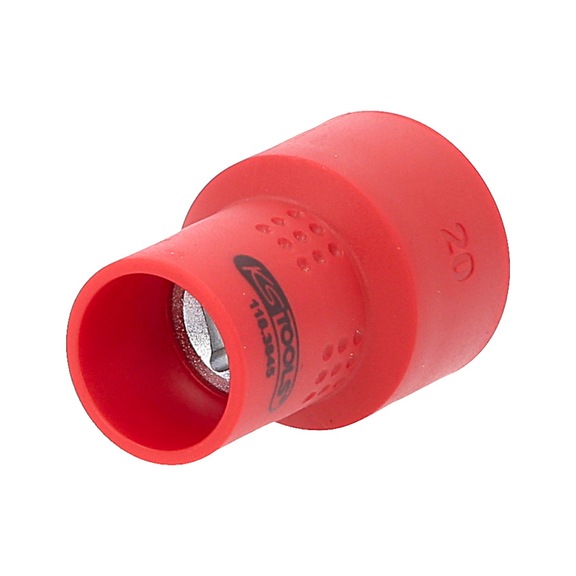 3/8 inch insulated socket, 20 mm - 3/8 inch insulated socket