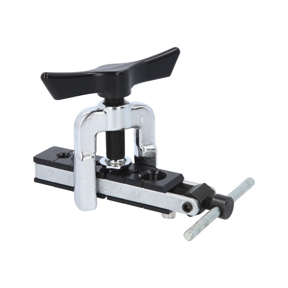 Flanging tool inch with quick-release clamping device - General plumbing installation