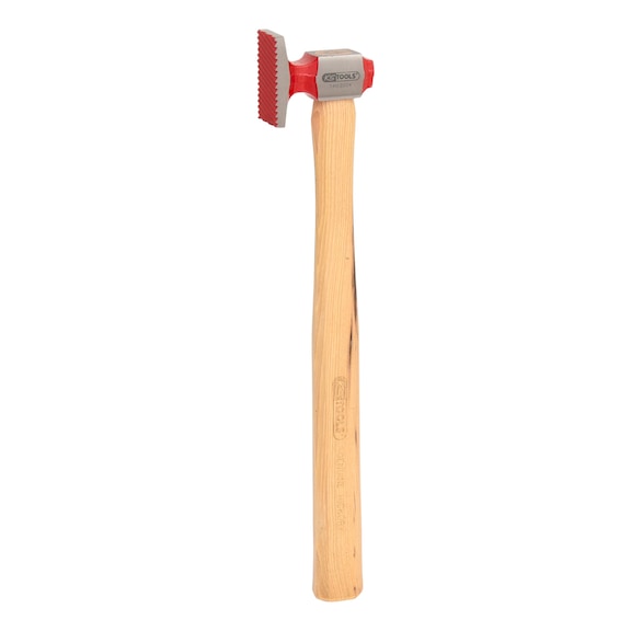 Bodywork ribbed hammer, 30x45mm - Hammer, dent removal tool (parts)