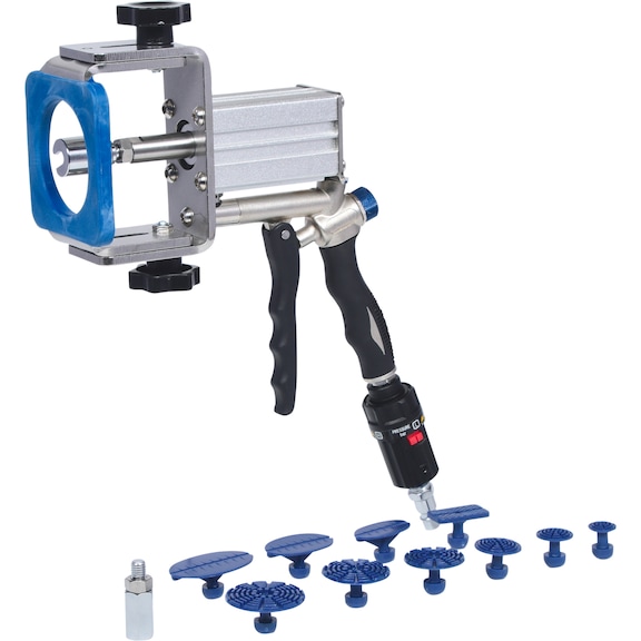 Professional compressed air dent removal kit, 12 pieces - Hammer, dent removal tool (parts)