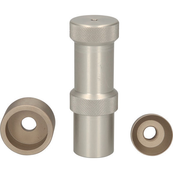 KS TOOLS Stanzen-Satz mit Dorn, 3-teilig, D: 27,4 mm (Skoda) - Karosserieanbauteil (KFZ, Sonstige)