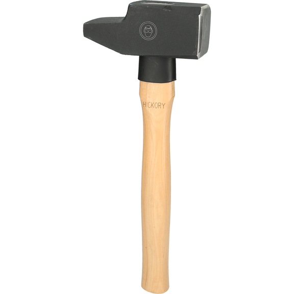 Locksmith's hammer, hickory handle, French shape, 2000 g - Sledgehammer