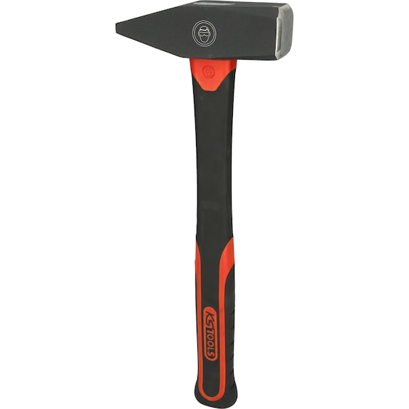 Locksmith's hammer with fibreglass handle, 1500 g - Sledgehammer