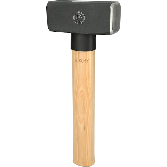 Mallet with hickory handle, 2000 g - Mallet