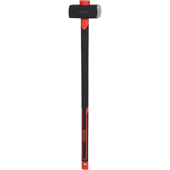 Sledgehammer with fibreglass handle, 4000 g - Sledgehammer