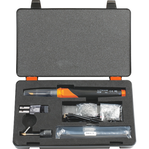KS TOOLS Battery-powered plastic repair kit, 134 pieces - Bodywork component (motor vehicle, other)