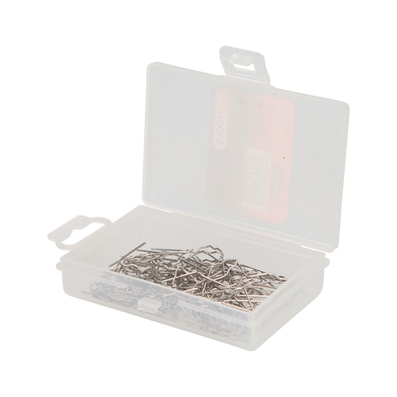 Repair clip V-shape D: 0.8 mm, 100 pieces - Bodywork component (motor vehicle, other)