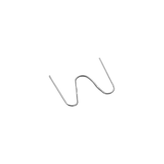 Repair clip, V-shape, D: 0.6 mm, 50 pieces - Bodywork component (motor vehicle, other)