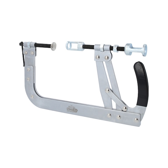 Valve spring tensioning bracket, 10-135 mm - Cylinder head (automotive, assembly, other)