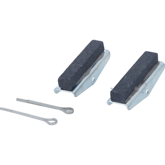 KS TOOLS Hon-Stein-Satz, L&auml;nge: 28,5 mm, f&uuml;r 150.1180, 2-teilig - Zylinderkopf (KFZ, Zusammenbau, Sonstige)