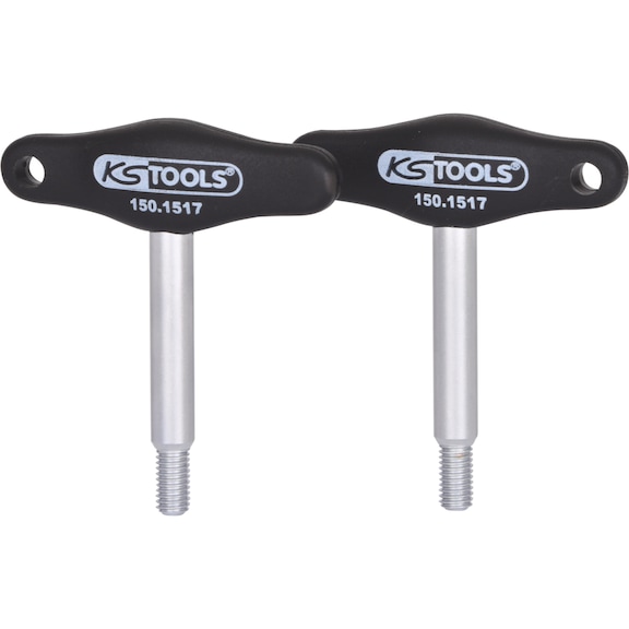 Ignition module puller set, 2-piece - Universal puller, 2-armed