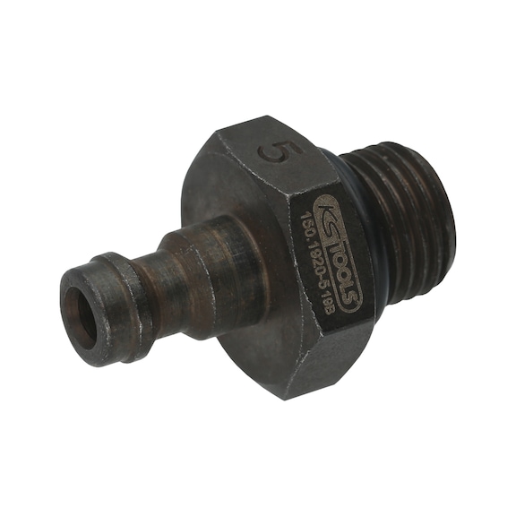 Screw adapter size 5, 1/2 inch x 20 UNF - Fuel system (automotive, assembly, other)