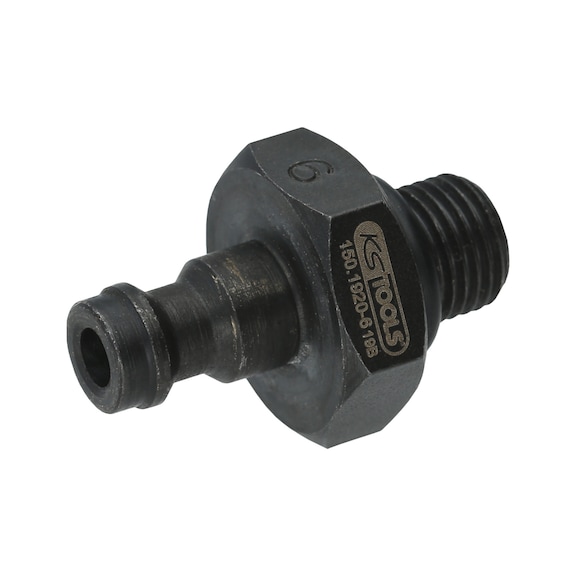 KS TOOLS Schraubadapter Gr. 6, M10 x 1,0 - Kraftstoffsystem (KFZ, Zusammenbau, Sonstige)