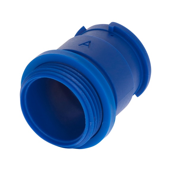 Adapter A, blue - Coolant circuit (automotive, assembly, other)