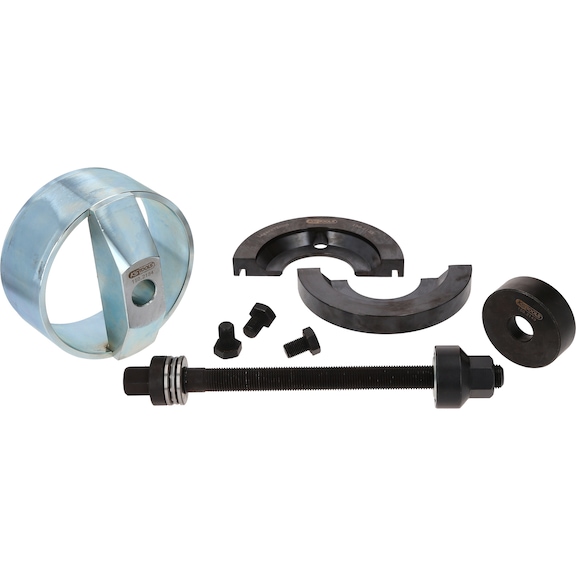 Compact wheel hub tool set, 9-piece - Steering system (automotive, unspecified)