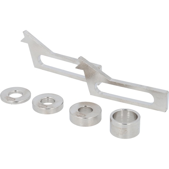 KS TOOLS Flywheel locking tool set, variable, 6-piece - Clutch (motor vehicles, other)