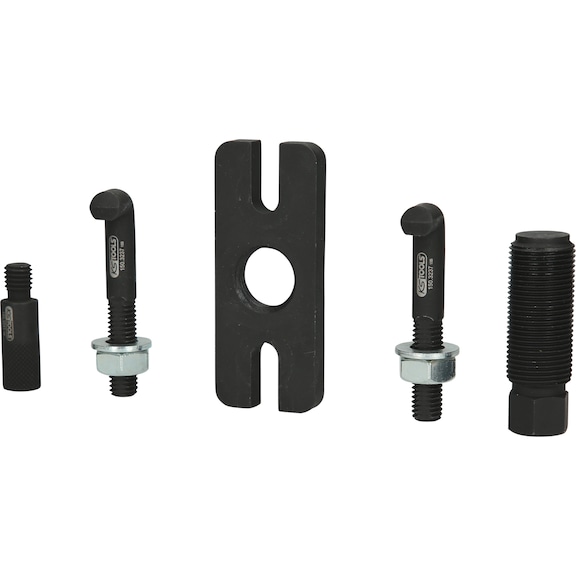 Diesel pump sprocket puller set, 7-piece - Puller