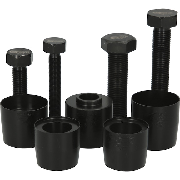 PTFE shaft seal and oil seal assembly tool set, 9 pieces - Assembly tool (standard part, toolmaking)