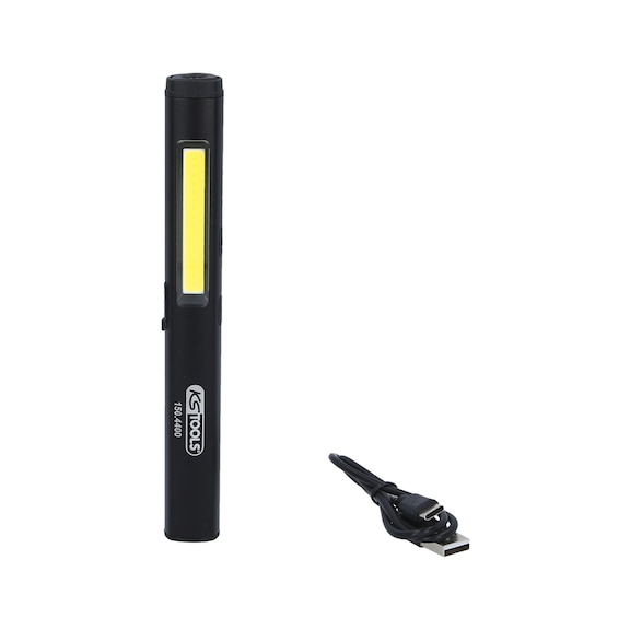 LED COB Stripe inspection lamp 350 lumens with UV spot LED and laser pointer - Light source (other)