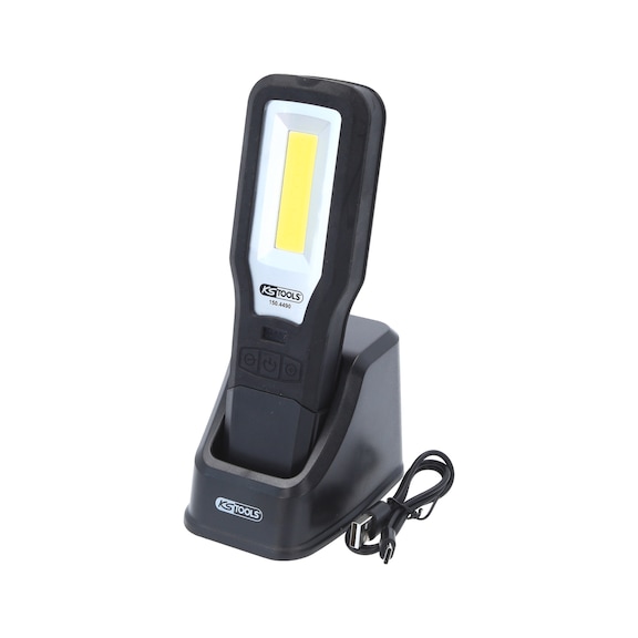 Mobile workshop hand lamp, bendable, 550 lumens - Light source (other)