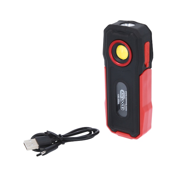 Mobile workshop hand lamp, bendable, 300 lumens - Light source (other)