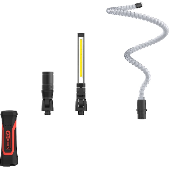 eQi UltimateBEAM 3in1 Quick-Lock work light set, 4 pieces - Hand lamp