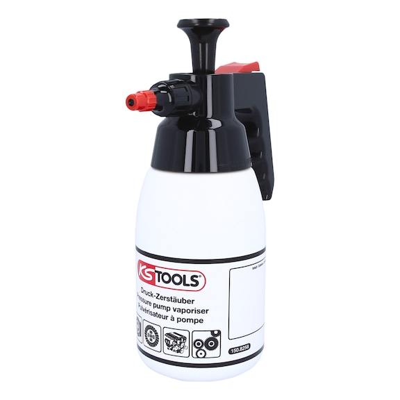 Pump spray bottle for brake cleaner, 1 l - Pressure atomiser