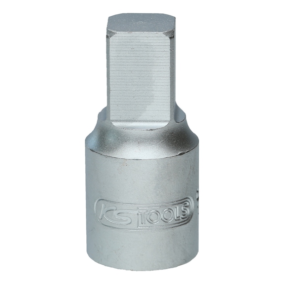 3/8 inch oil service bit socket for square socket screws, 11 mm - Oil service bit socket for square socket screws