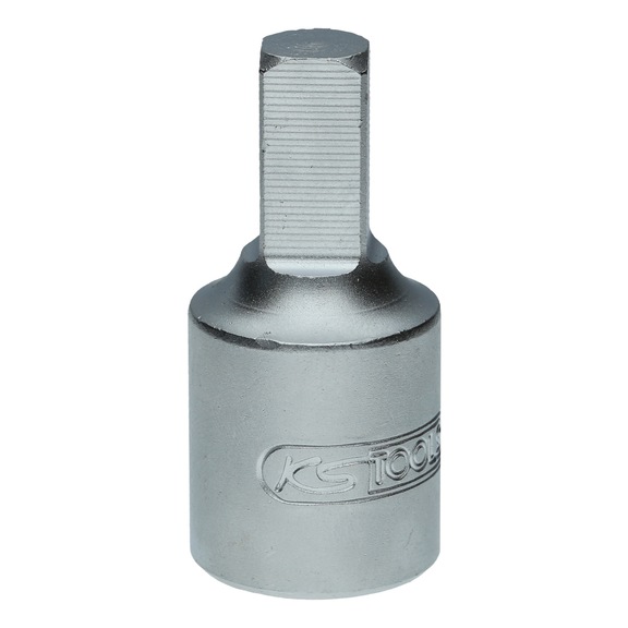 3/8 inch oil service bit socket for square socket screws, 5/16 inch - Oil service bit socket for square socket screws