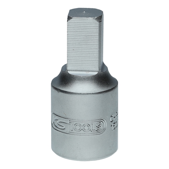3/8 inch oil service bit socket for square socket screws, 3/8 inch - Oil service bit socket for square socket screws