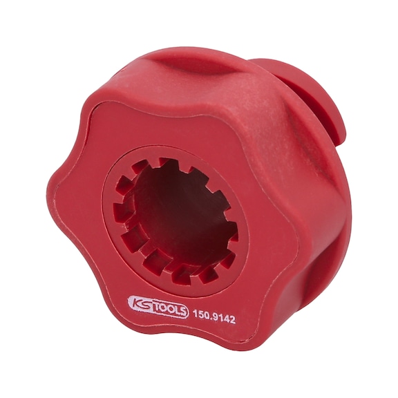 Bayonet adapter for oil filler funnel for Ford, Hyundai, Jaguar, etc. - Adapter (standard part, toolmaking)