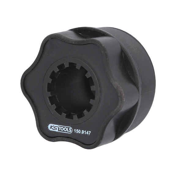 Bayonet adapter for oil filler funnel for Mitsubishi and Volvo - Adapter (standard part, toolmaking)