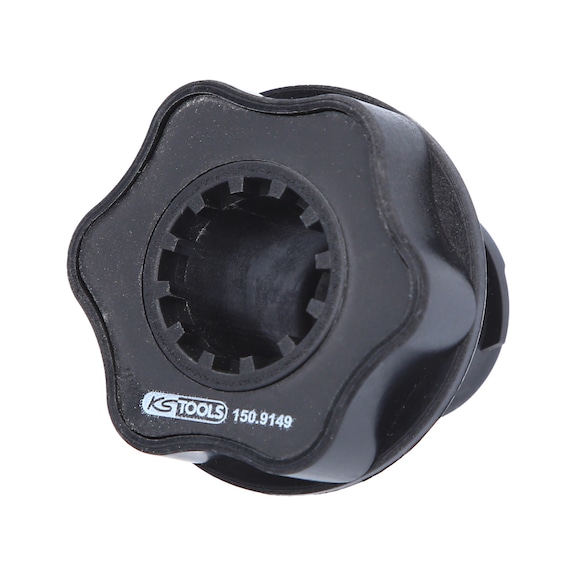 Bayonet adapter for oil filler funnel for Citro&euml;n and Peugeot 150.9149 - Adapter (standard part, toolmaking)