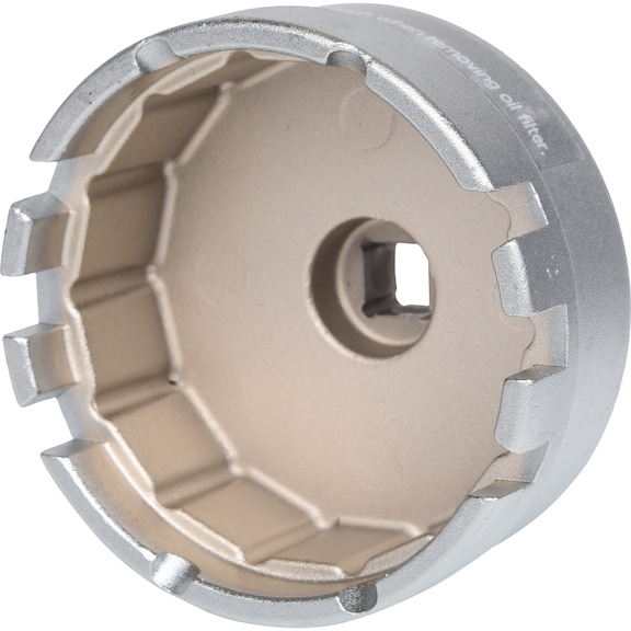 3/8 inch oil filter wrench, SW 65 mm, 14 faces - Oil filter wrench