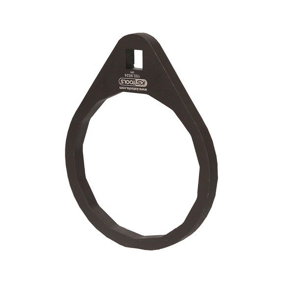 KS TOOLS 3/8 inch oil filter wrench D: 74.5 mm / 15 sides - Oil filter wrench