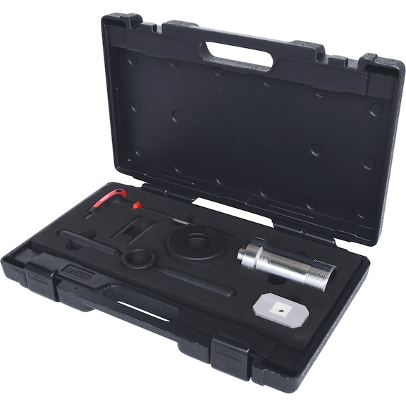 Shock absorber mounting aid set for shock absorbers with tension stop spring, 7-piece - Shock absorbers (motor vehicles, chassis damping)