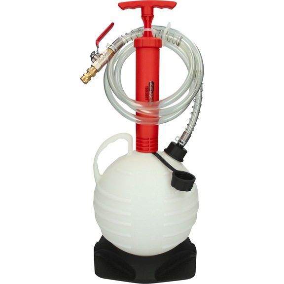 Gear oil filler with hand pump without adapter - Lubrication device (oil, parts)