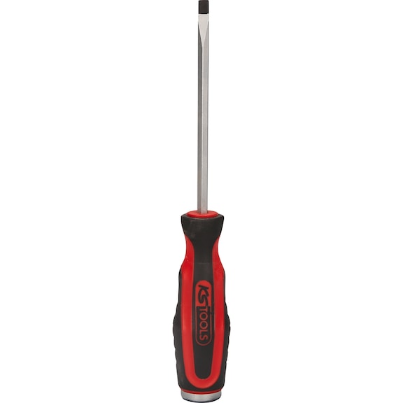 KS TOOLS ERGOTORQUEmax Schlitz-Schraubendreher, 4,5mm auf H&auml;nger - ERGOTORQUEmax Schlitzschraubendreher