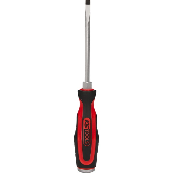 ERGOTORQUEmax slotted screwdriver, 7 mm on hanger - ERGOTORQUEmax Slotted Screwdriver